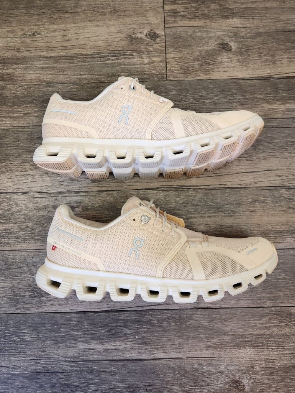 On Cloud 6 Sneakers Running Shoes Blonde Dew Women's 9.5 - Picture 5 of 9